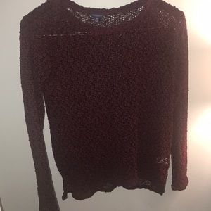 Mesh Sweater